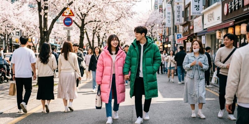 なぜ韓国人は暖かい日でもダウンを着るのか：韓国ファッション解読