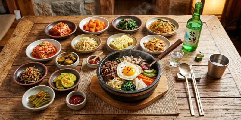 韓国の食文化：キムチだけじゃない